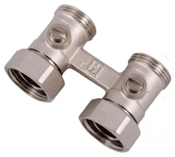 Н-блок прямой без преднастройки, EPDM-конус, 3/4'' нар.р., Kvs 3,5