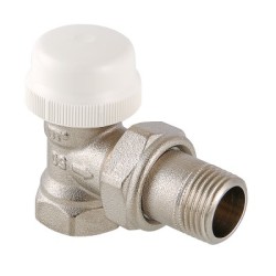 Клапан термостатический  VALTEC для рад. угловой 1/2" (10/80)