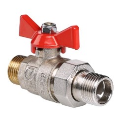Кран шаровой VALTEC BASE с полусгоном 3/4" нар.-нар.