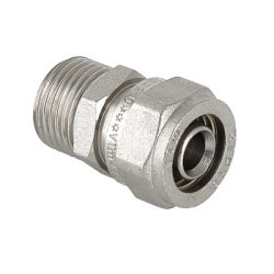 Соединитель обжимной VALTEC с переходом на нар. р. 20х3/4"