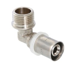 Угольник пресс 16 х 3/4" НР Valtec