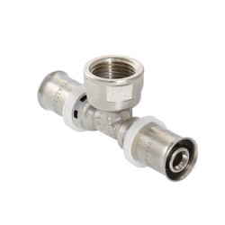 Тройник пресс 20 х 1/2" х 20 ВР Valtec