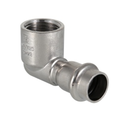 Угольник 90° вн.р. нерж. сталь 28х3/4" Valtec