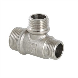 Тройник переходной VALTEC 3/4"х3/4"х1/2" нар.-нар.-нар.