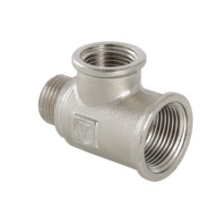 Тройник VALTEC с переходом на нар. р. 3/4"х1/2"х3/4" вн.-вн.-нар.