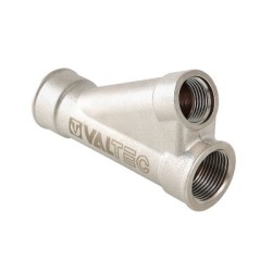 Тройник косой VALTEC  для гильзы под погружной датчик температуры 1" х 1/2"