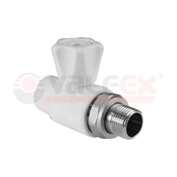 Кран шаровой для радиатора прямой 20х1/2" (Formul)