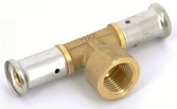 Тройник 16х1/2" ВР HENCO