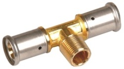 Тройник 20х3/4" НР HENCO