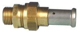 Соединитель прямой 20х1/2" НР   HENCO