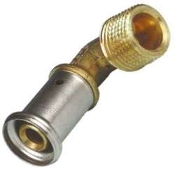 Угольник пресс 20 х 3/4" НР Henco