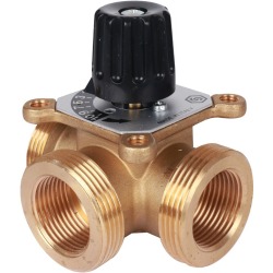 SVM-0013-012501 STOUT 3-х ходовой смесительный клапан 1" -1 1/2”  KVs 8