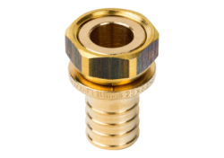 STOUT Переходник с накидной гайкой 20xG 1/2" для труб из сш. п/э аксиальный