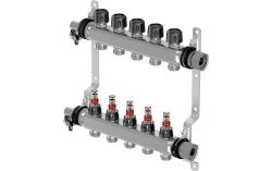 Коллектор с расходомерами Uponor Vario S FM 4x3/4 Euro