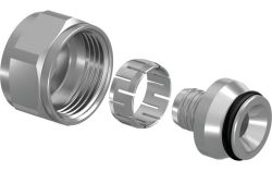 Зажимной адаптер Uponor Flex-X из покрытой латуни PEX 16x2,2-3/4"FT Euro
