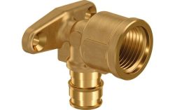 Uponor Smart Aqua водорозетка Q&E Q&E PL 16-Rp1/2"FT l=43mm