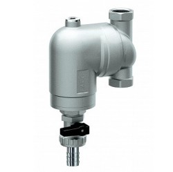 Фильтр FAR 100мкм, под манометр, Max: 95 °C, 25 бар. Поворотное соединение 1/2" ВР