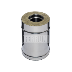 Сэндвич Ferrum 0,25м (430/0,5 мм + оц.) ф115х200