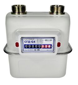 Счетчик газа СГД G-4 левый (г. Орел) 2024 г.