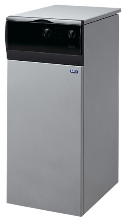 Газовый напольный котел BAXI Slim 2.300 i (Atmo) (двухконтурный котел с насосом, расширительном баком и бойлером на 50 л)