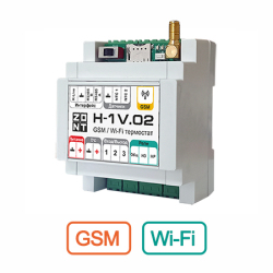 Отопительный контроллер для газовых и электрических котлов ZONT H-1V.02