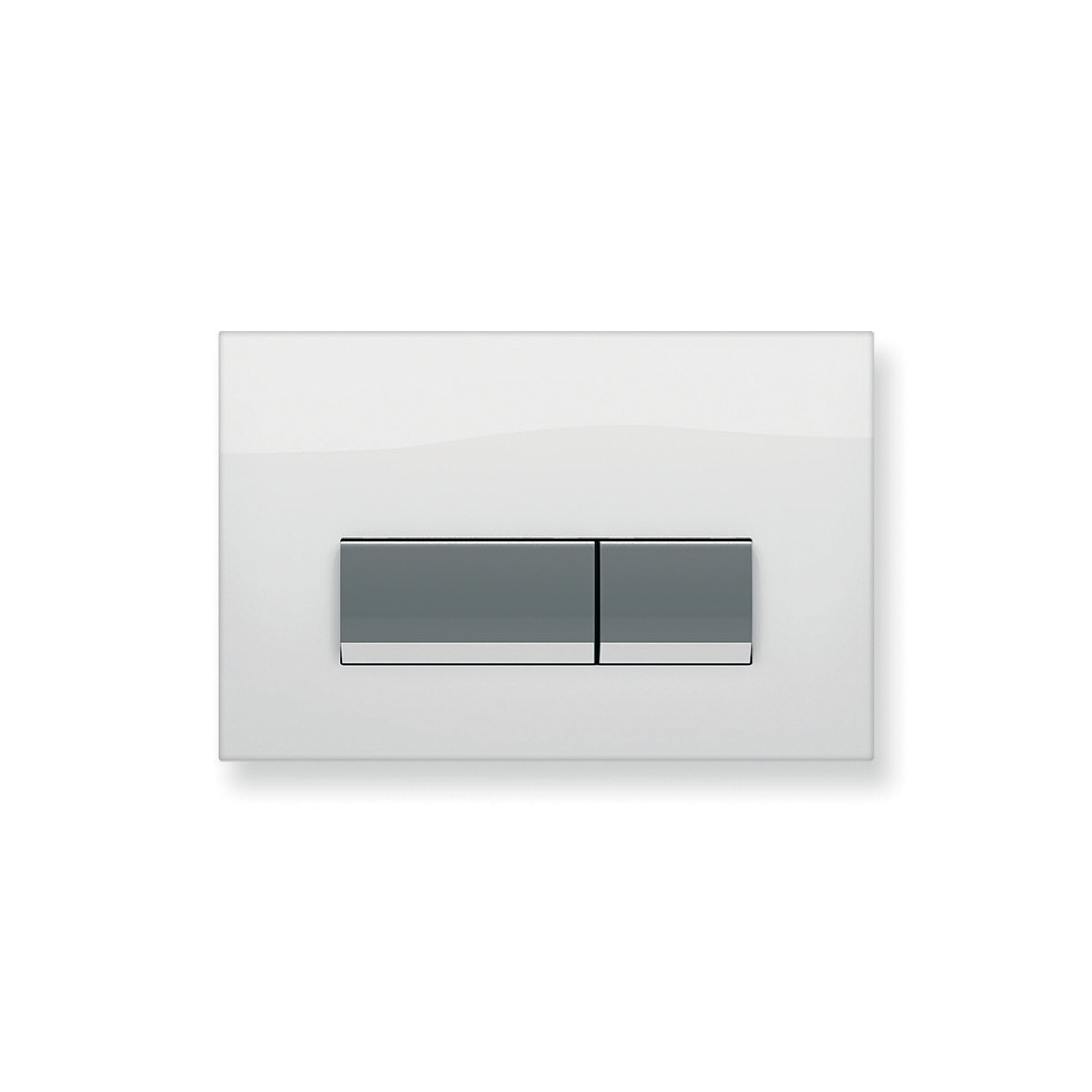 Панель смыва KOLLER POOL для инсталляции Alcora ST 1200 INTEGRO WHITE GLASS