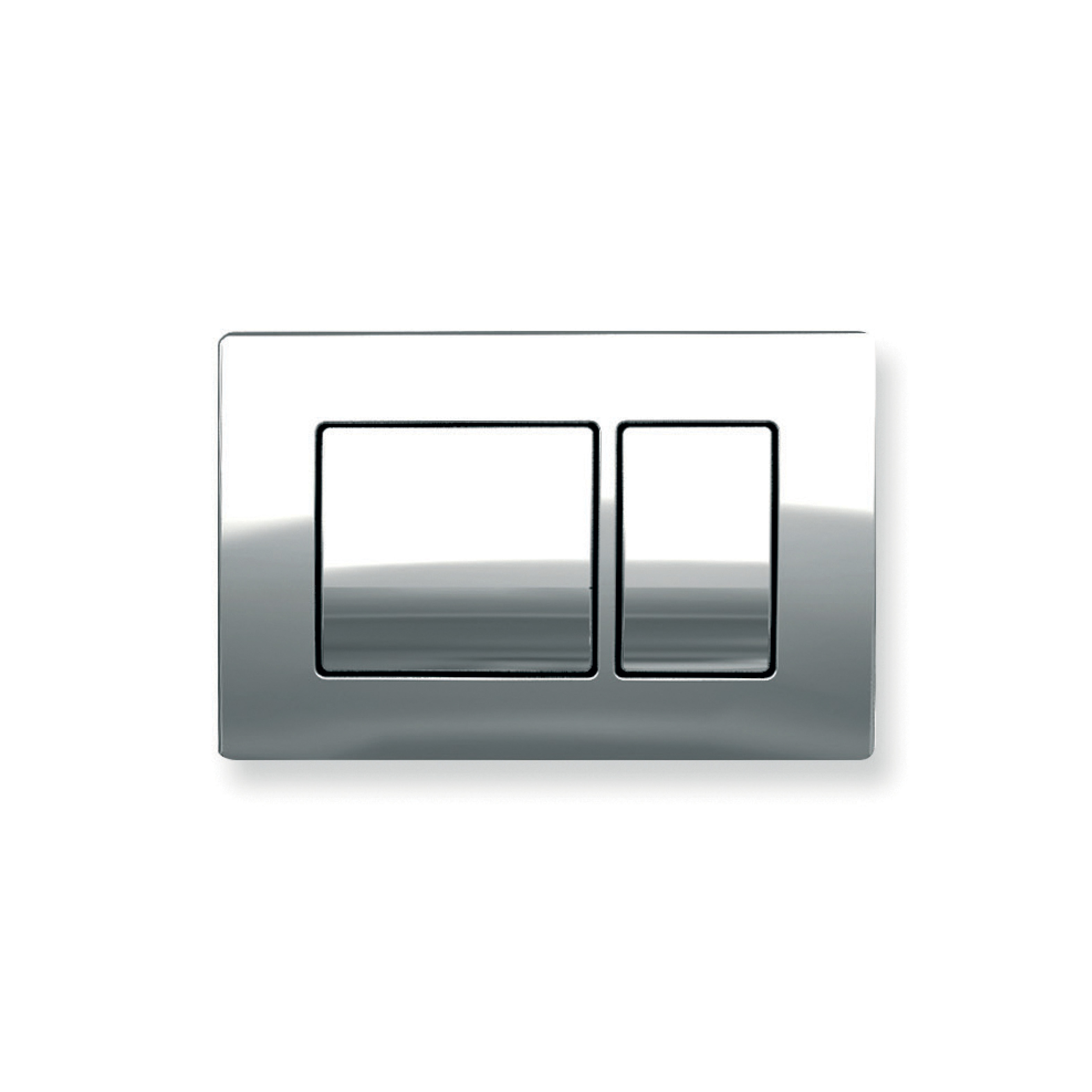 Панель смыва KOLLER POOL для инсталляции Alcora ST 1200 KVADRO  CHROME