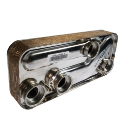 30013798А теплообменник ГВС Navien Deluxe С 30к