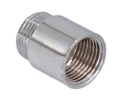Удлинитель СТМ 1/2"х80 мм хром