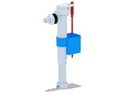 WC5010 Арматура боковая АниПласт G 1/2" с пластиковым штуцером