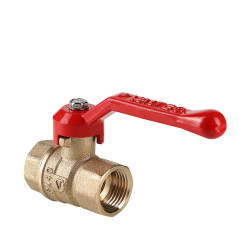 Кран шаровой VALTEC «СТАНДАРТ» PN40, стальная рукоятка 1/2" вн.-вн.