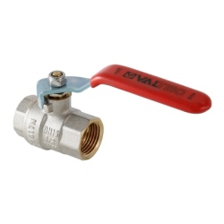 Кран шаровой VALTEC BASE, стальная рукоятка 3/4" вн.-вн.