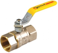 Kран шаровый гaзовый 1-1/2" г/г рычаг СТМ