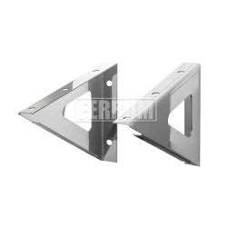 Консоль К3  Ferrum из нержавеющей стали (430/2 шт) L- 400