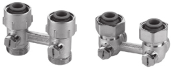 RW1230131  Узел подключения E2/50 угловой, 3/4"BPx3/4"HP (Standart line)