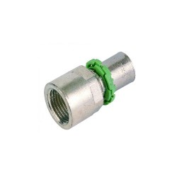 746BCX Штуцер с внутренней резьбой латунь  16x2 - 1/2 Comap SKINPress