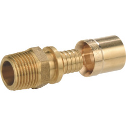 PMG4033 Штуцер с наружной  резьбой латунь  16x2.2-1/2  Comap PEXY Max