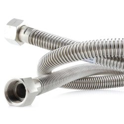 Подводка  газ сильф. TUBOFLEX 2,5 1/2" (фикс.) г/г