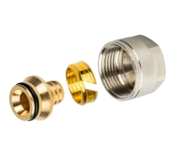 Фитинг STOUT компрессионный для труб PEX 20х2,8х3/4