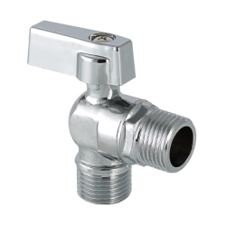 Кран шаровой VALTEC угловой для подкл. с/т приборов 1/2*х3/4*