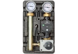 Насосно-смесительный модуль ECO 2 MK DN 25 (1") с насосом Grundfos UPM3 HYBRID 25-70